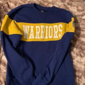 Warriors crew neck